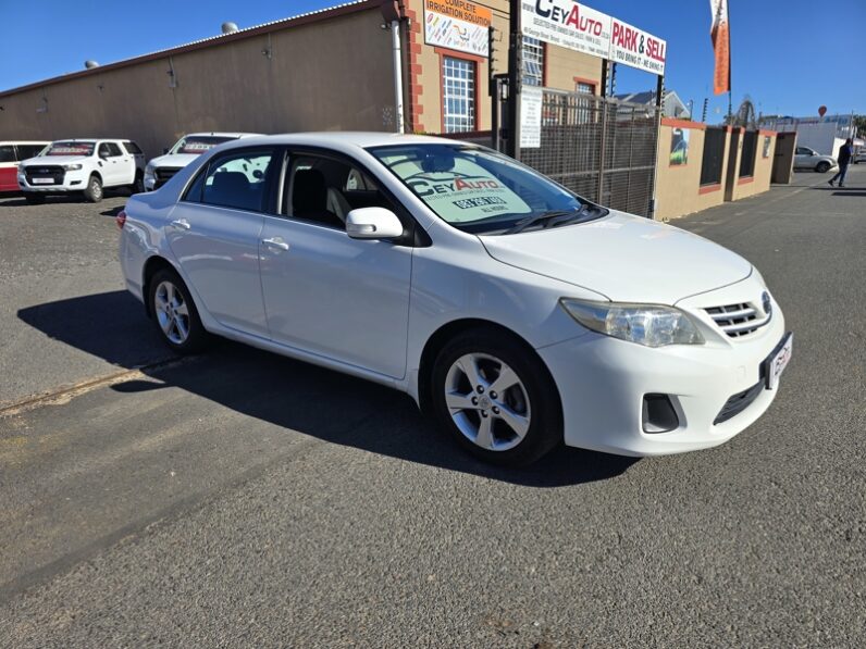 2011 Toyota Corolla 1.6 Auto