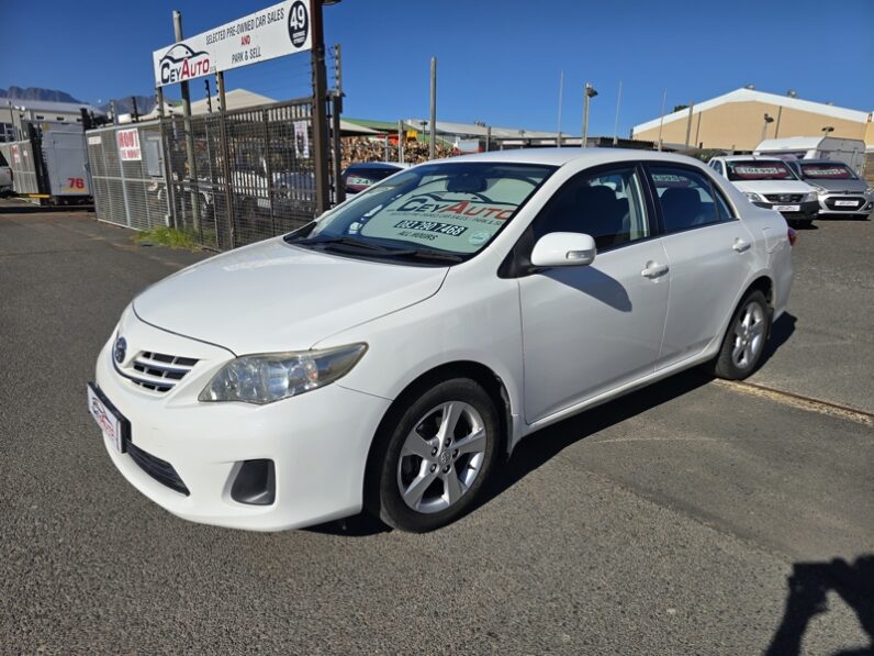 2011 Toyota Corolla 1.6 Auto