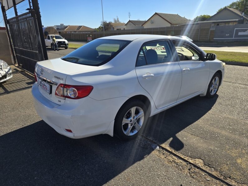 2011 Toyota Corolla 1.6 Auto