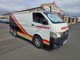 2011 Toyota Quantum 2.5 D-4D Ambulance